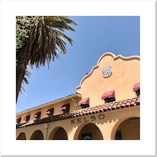 Kelso Depot California Train Station Mojave Desert Route 66 Posters and Art